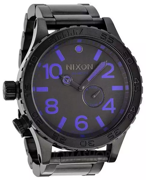 Jual NIXON 51-30 TIDE ALL BLACK / PURPLE Original 2026 | ZALORA 