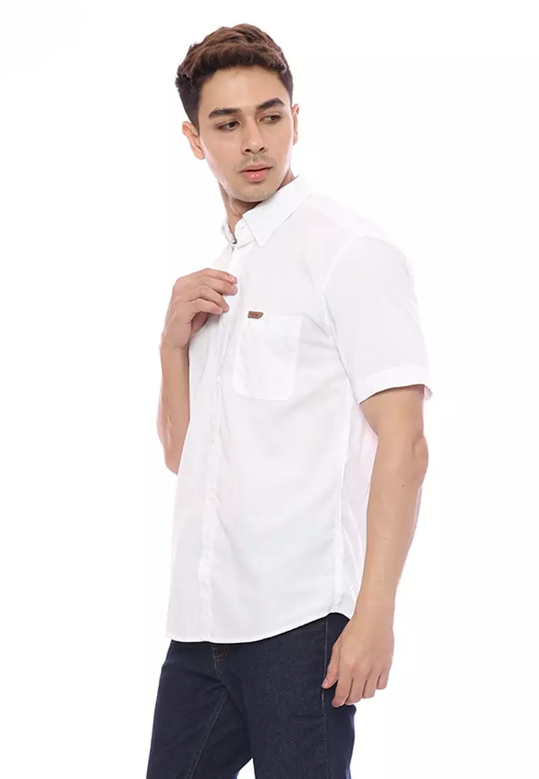 Jual Poshboy POSHBOY Basic Shirt Tokyo White - Kemeja Formal Pria ...