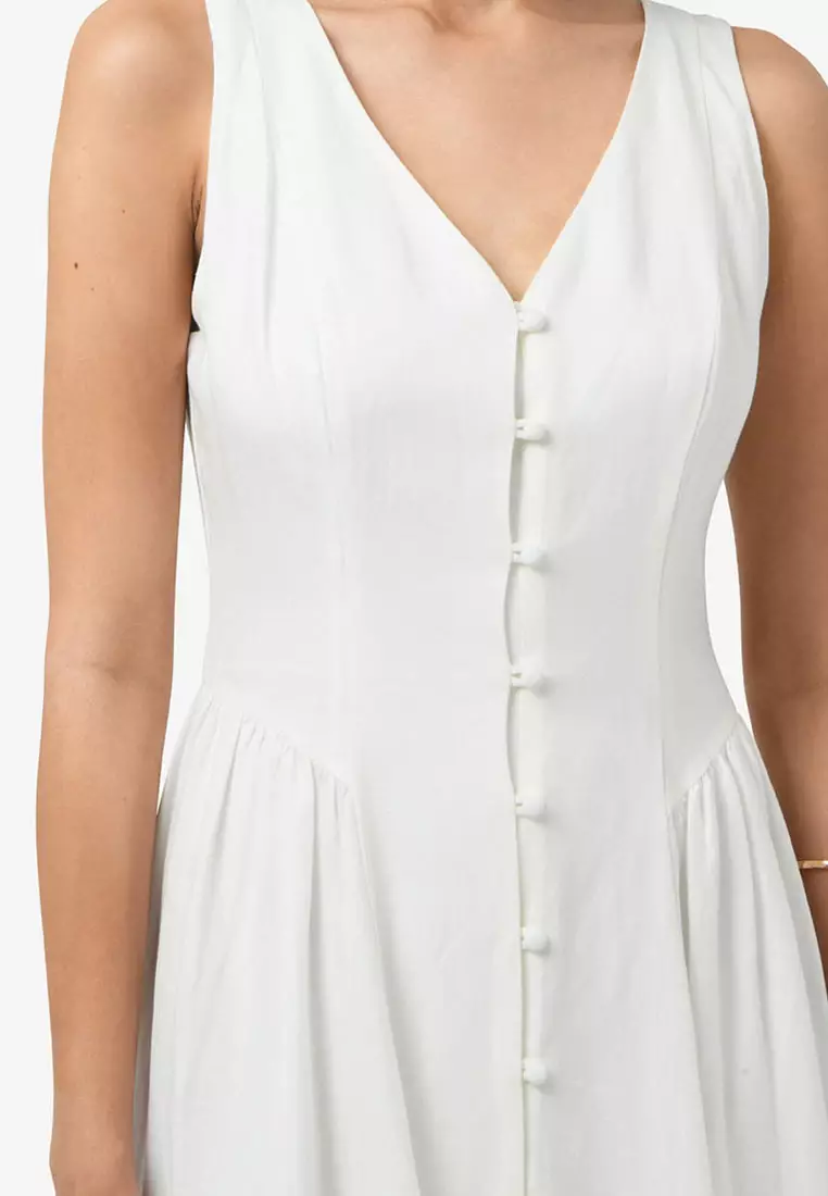 Kendal Linen Blend Dress