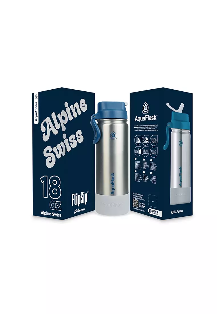 18oz Alpine Swiss Colorwave Flip Sip Lid Collection