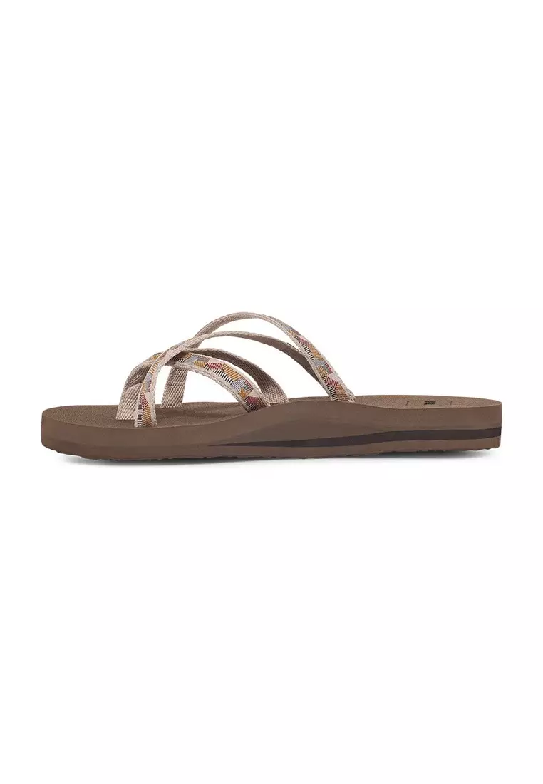 Teva olowahu leather top