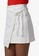 JUST G white Teens White Wrap Skirt 08435AAB760648GS_3