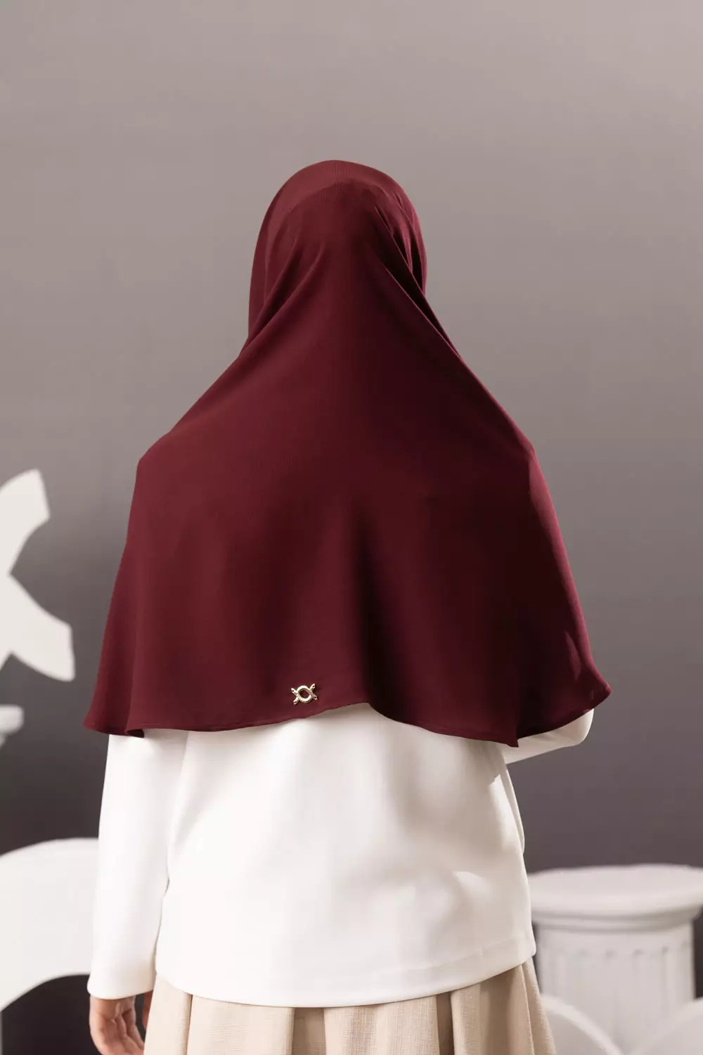 Klamby - Naya Pashmina Deep Cranberry