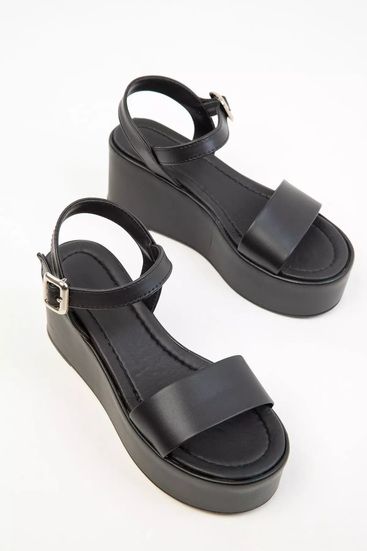 Women's Black Sandals 20333