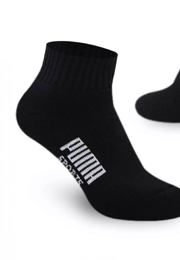 Puma Men's Cotton Thick Sports Ankle Socks 3 pairs in a pack PMSKG12