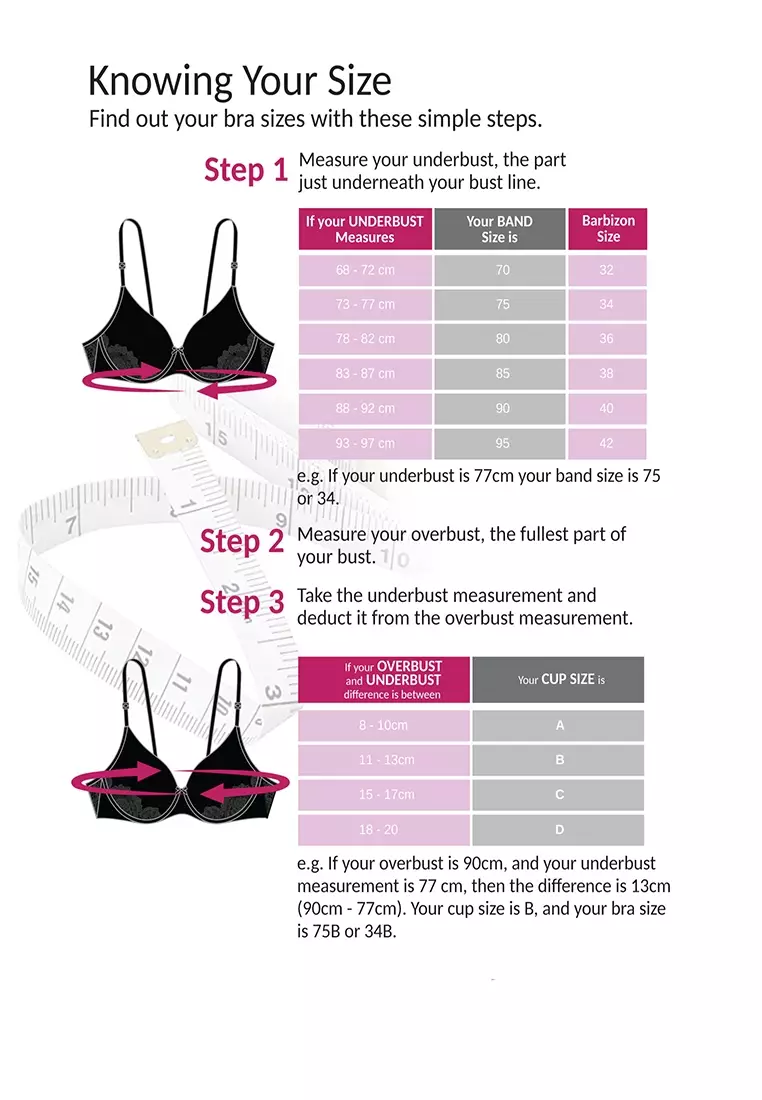 Color Your LIfe Solid Full Cup Bra with Removable Insert Pads Women Underwear