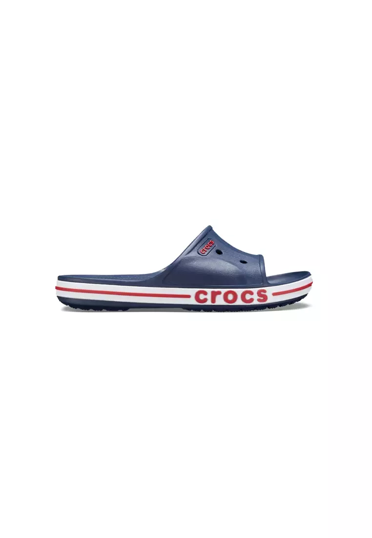 Buy Crocs Bayaband Slide In Navy Pepper 2025 Online ZALORA