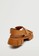Mango brown Velcro Strap Sandals DA558SH4B6935FGS_3