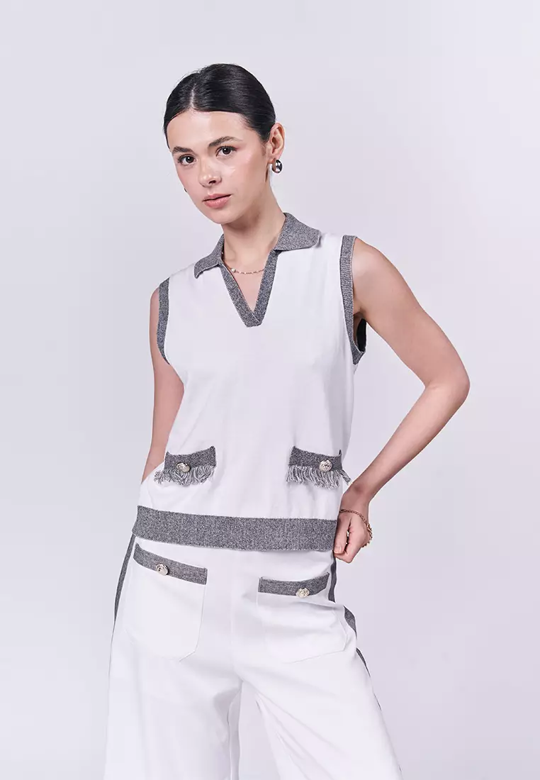 Plains & Prints Almare Alzey Sleeveless Top