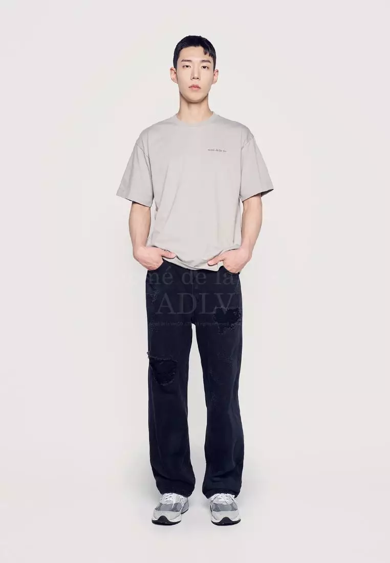 Jual Acme De La Vie Basic Logo Bio Washing Short Sleeve T