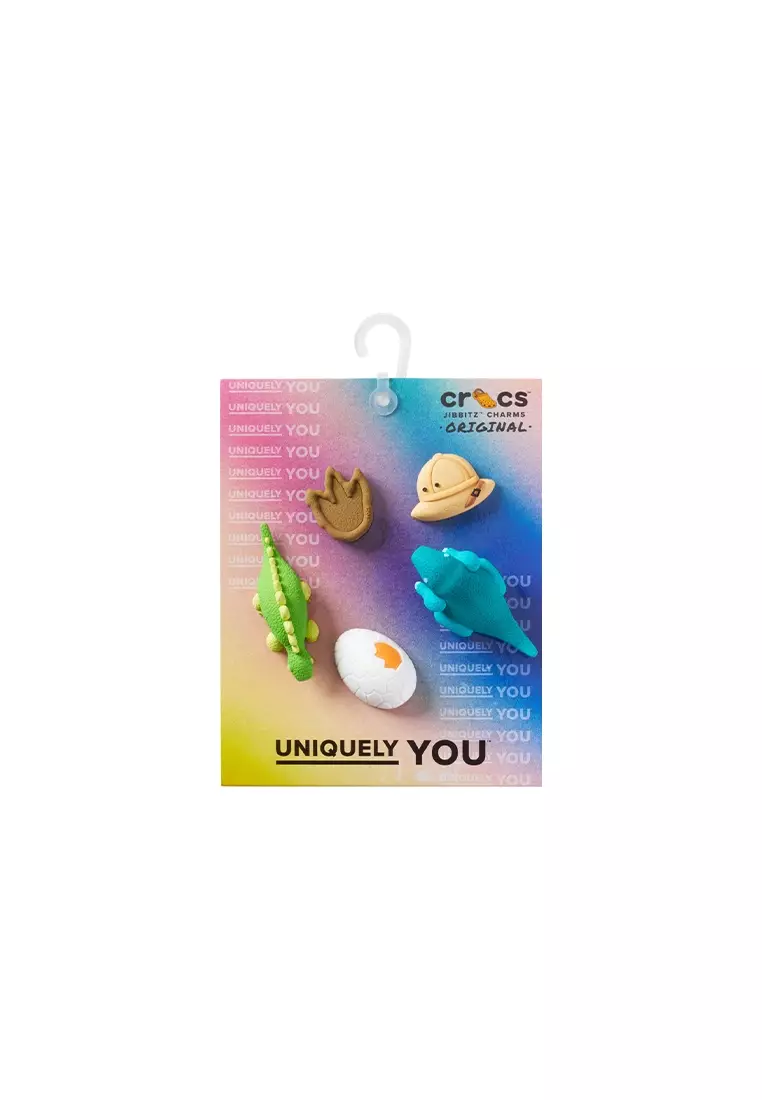 Jibbitz™ Charm 3D Dinosaur Adventure 5 Pack