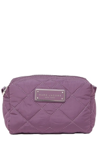 Marc Jacobs purple Marc Jacobs Large Quilted Cosmetics Pouch in Purple Gum M0011326 75385AC02B11F8GS_1