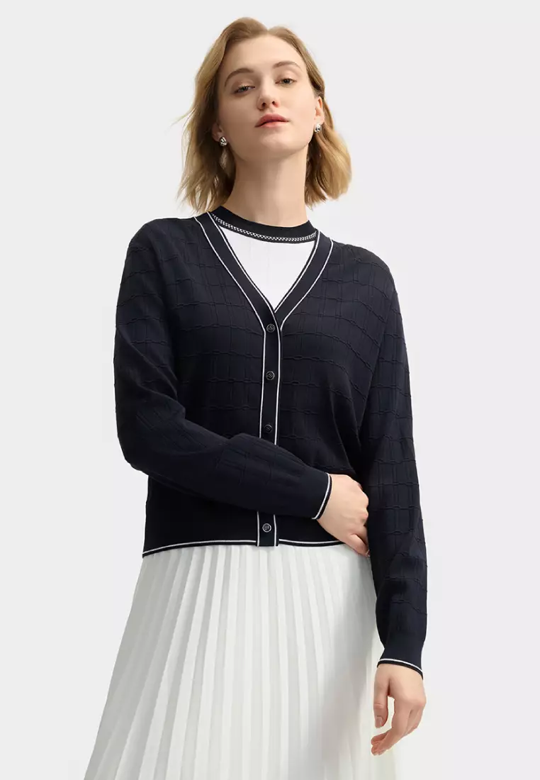 White Line 系列 女裝 開襟外套