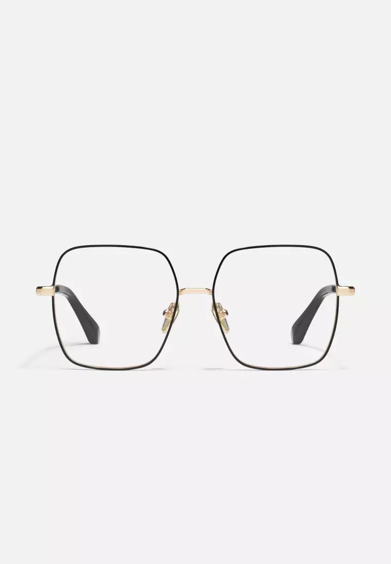 QUAY Look It Up Optical Eyeglasses - Black Gold