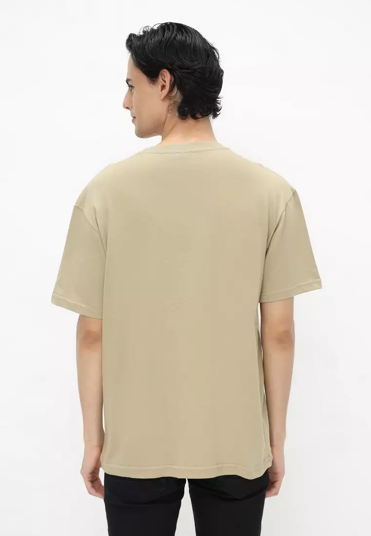 NX T-Shirt Cotton Combed Tebal Pria 207370381