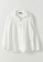 LC WAIKIKI white and beige Shirt Collar Straight Long Sleeve Women Blouse 9C13EAA550B6D8GS_6