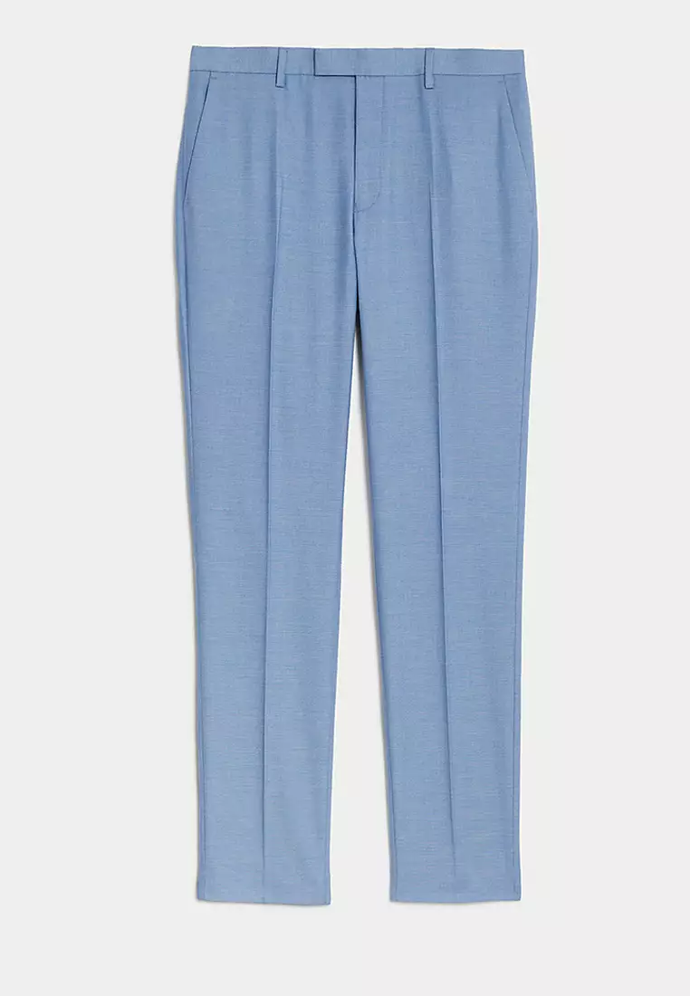 Slim Fit Stretch Suit Trousers