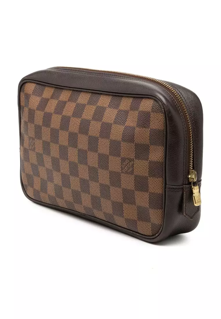 Pre-Loved Louis Vuitton Damier Ebene Trousse Toilette 25