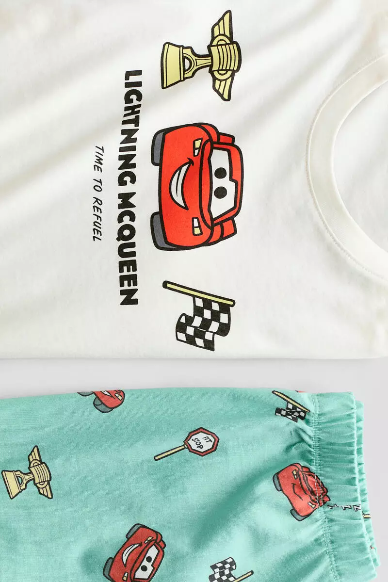 Printed cotton pyjamas