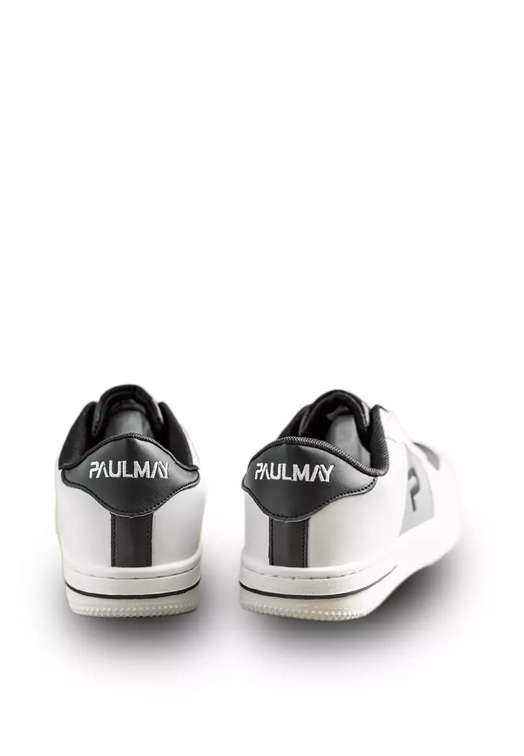 PAULMAY - Sepatu Sneakers Pria Denver - White Grey