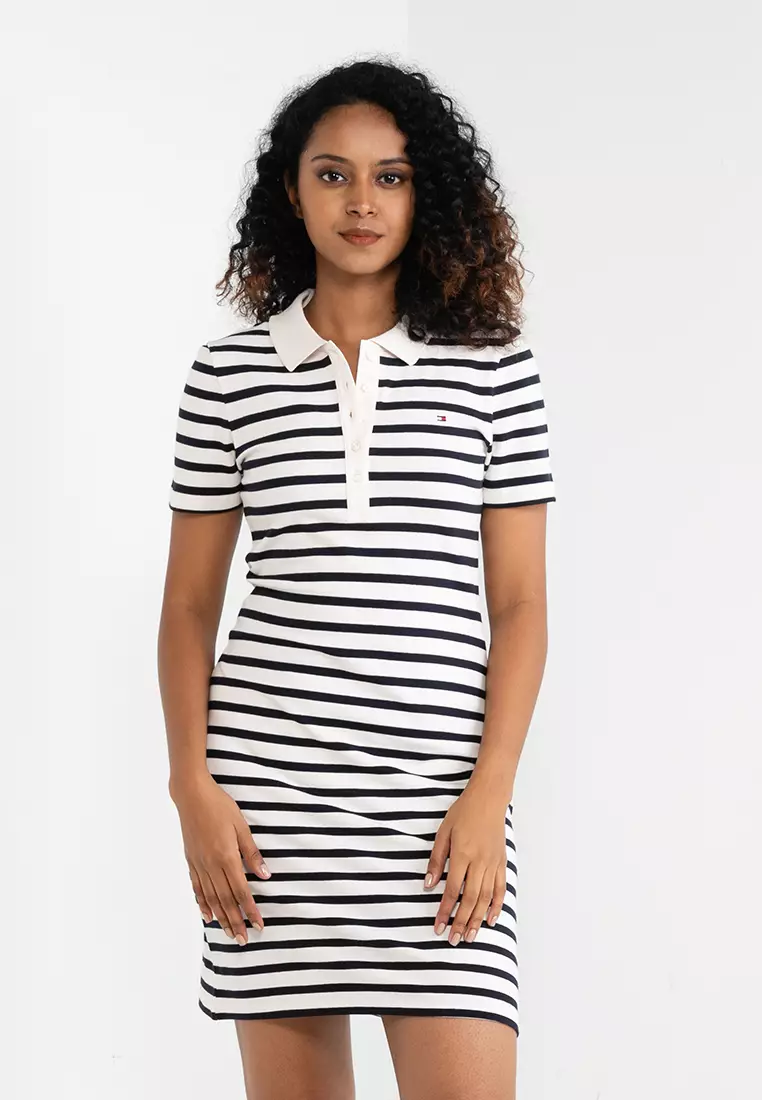 Tommy hilfiger slim polo on sale dress