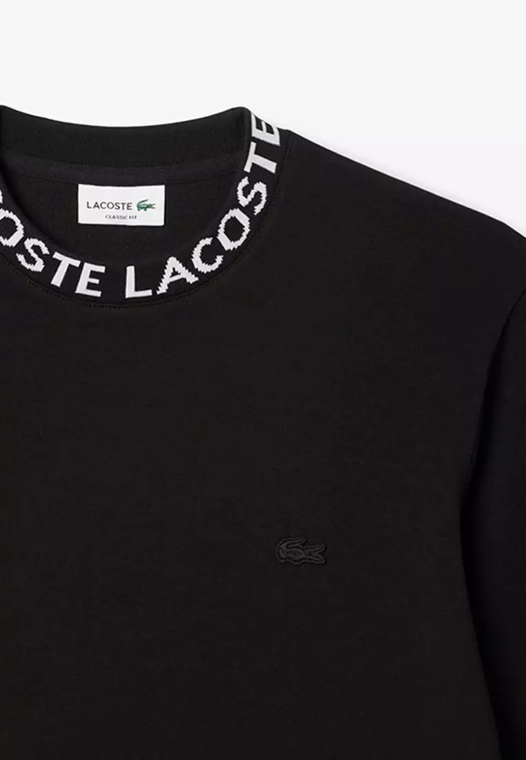 Jacquard Branded Jersey Sweatshirt