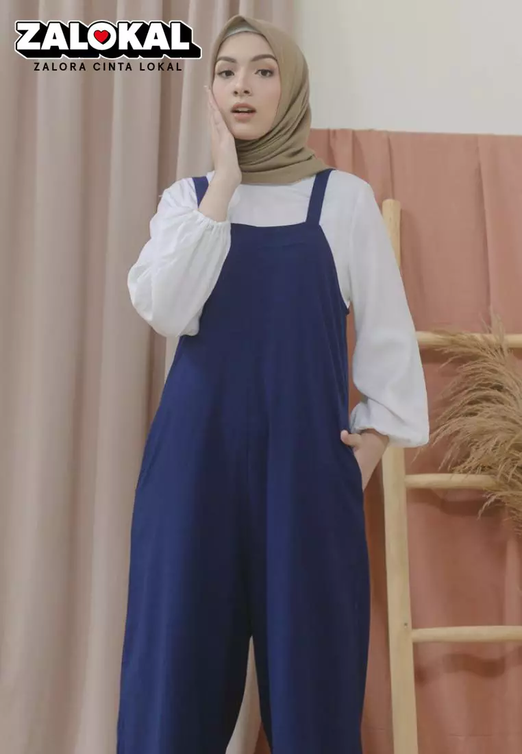 Ootd jumpsuit hijab discount