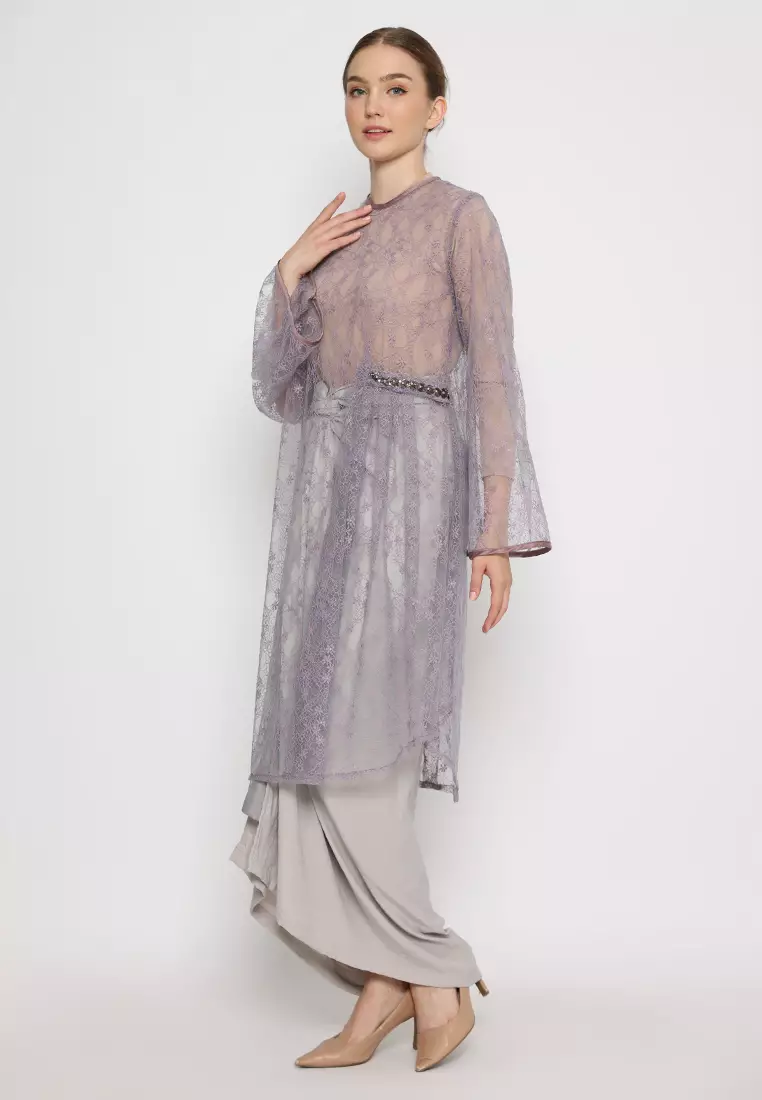 Aurelia Brokat Purple