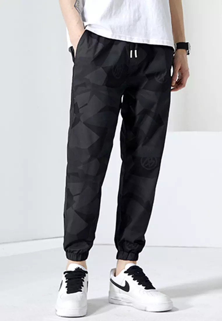 Camo Skinny Jogger Pants