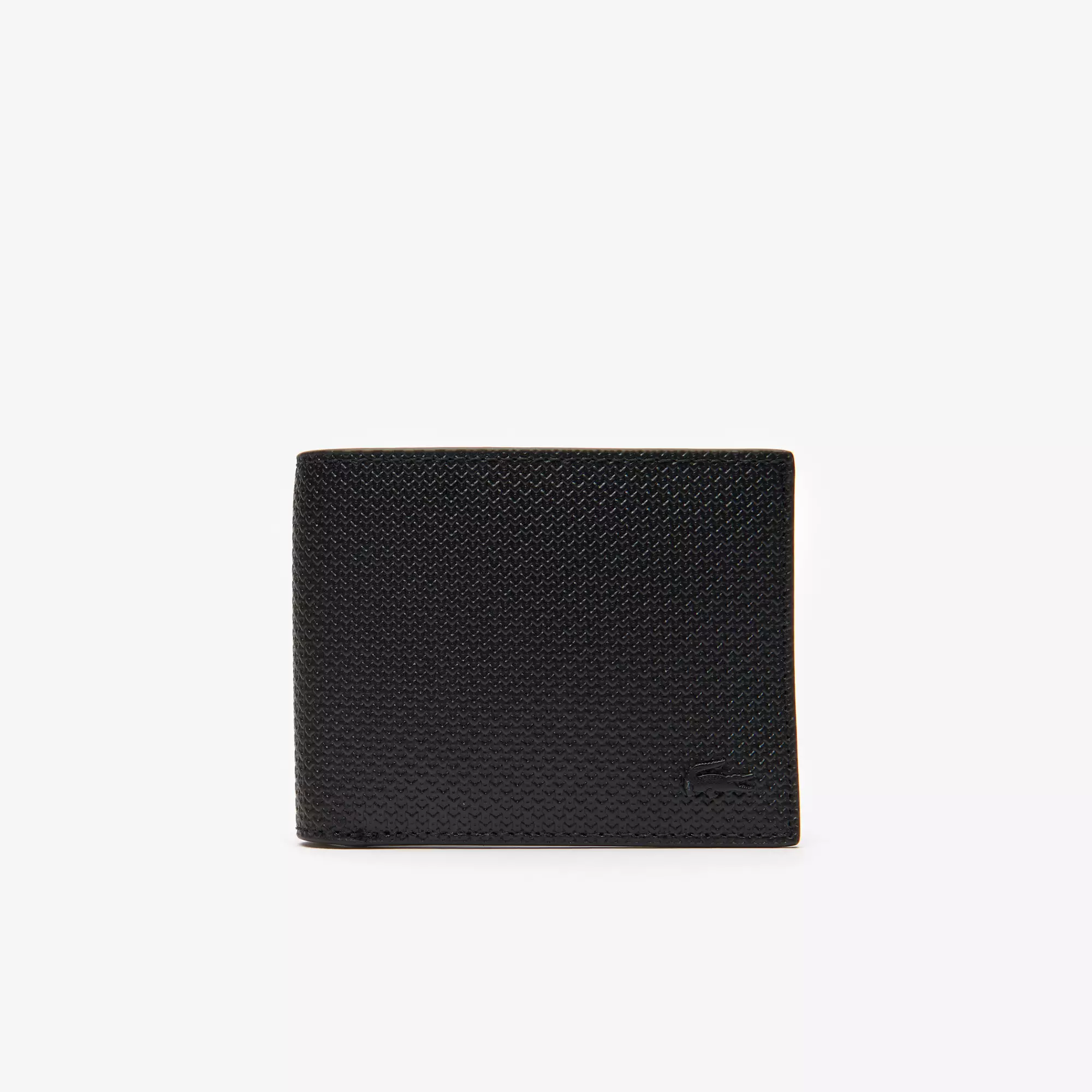 Jual Lacoste Men's Chantaco Piqué Leather 3 Card Wallet Original 2024