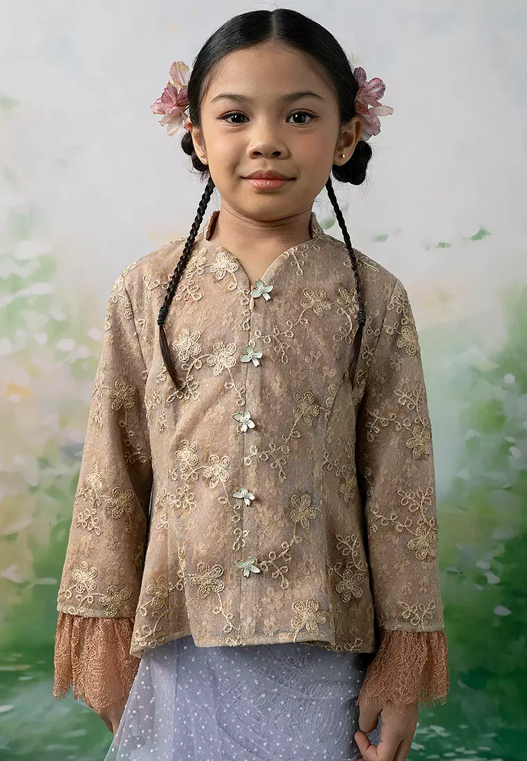 Lily Embroidered Kebaya Top