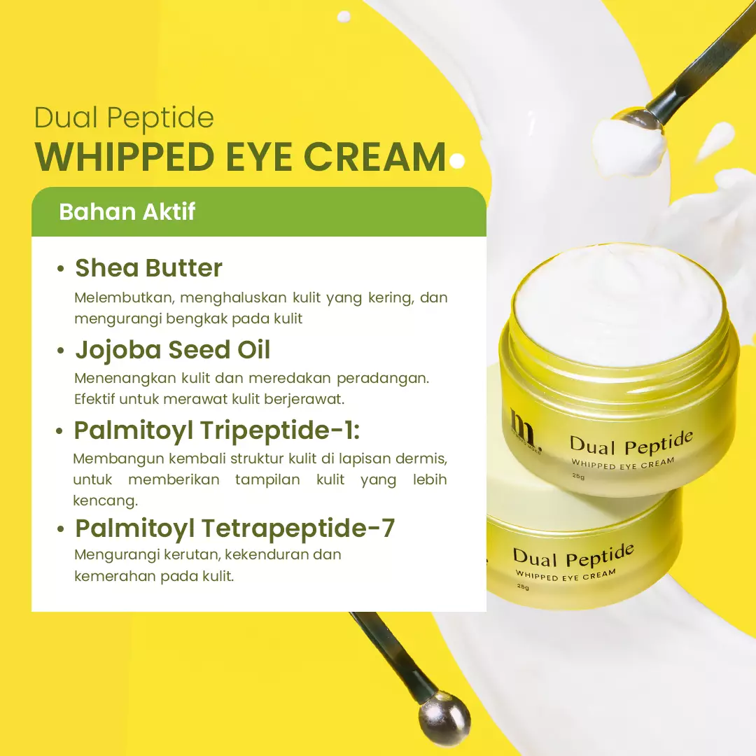 Moko Moko Dual Peptide Whipped Eye Cream 25gr