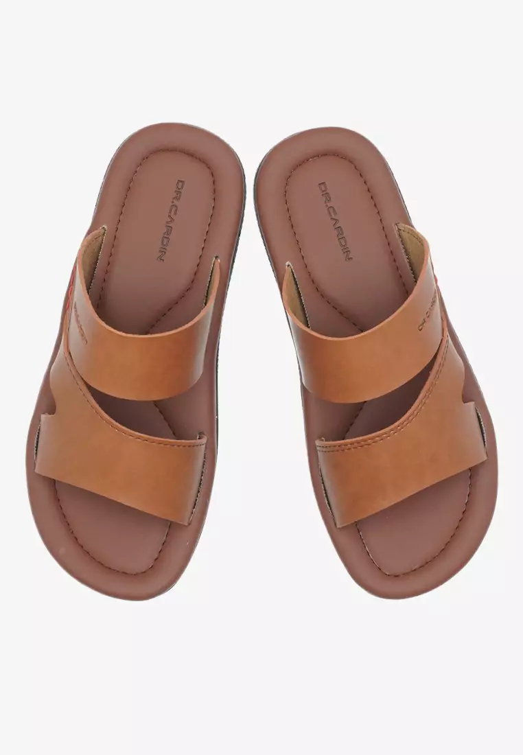 Dr Cardin Men Casual Synthetic Leather Cushioned Men Sandals D-GHC-8217