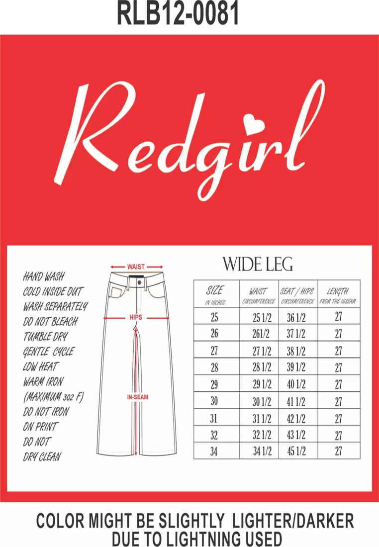 Denim Wide Leg Pants