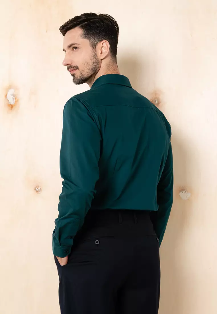 Thomas London Men Long Sleeve Slim Fit Business Shirt TL50001D221