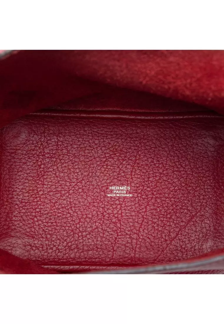 Pre-Loved Hermès Clemence Picotin Lock 18