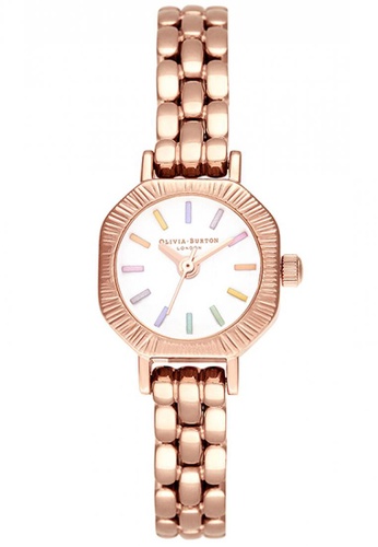 Buy Olivia Burton Olivia Burton Rainbow Pale Rose Gold Women S Watch Ob16cc50 Online Zalora Malaysia