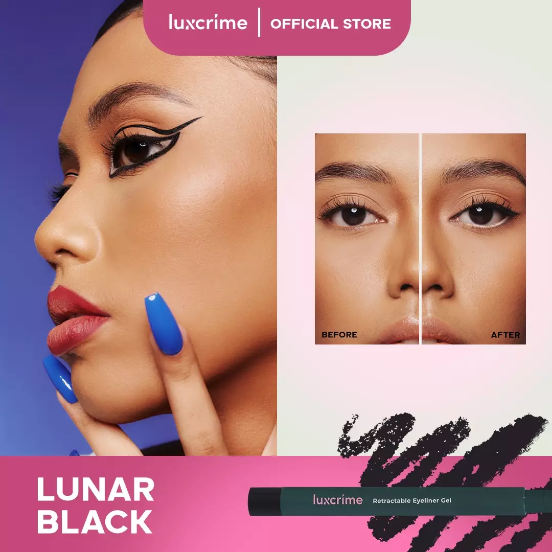 Luxcrime Retractable Eyeliner Gel Lunar Black