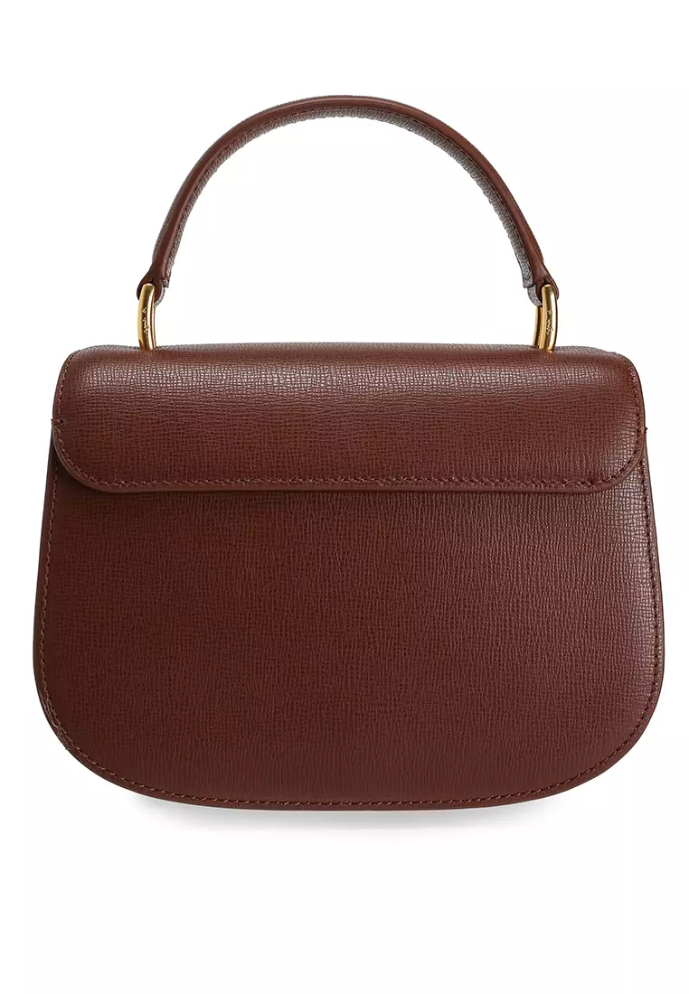 Buy agnès b. CITY Leather Top-Handle Bag 2025 Online | ZALORA