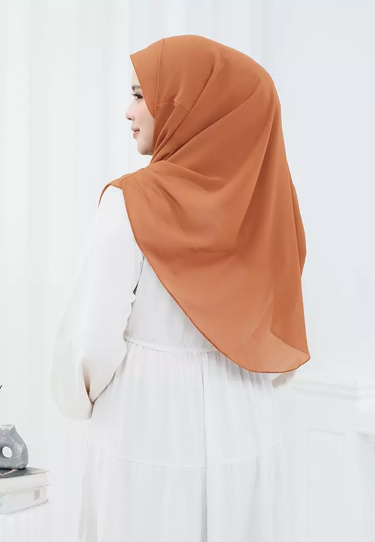 HIJAB INSTAN NASHWA - DUSTY BRICK