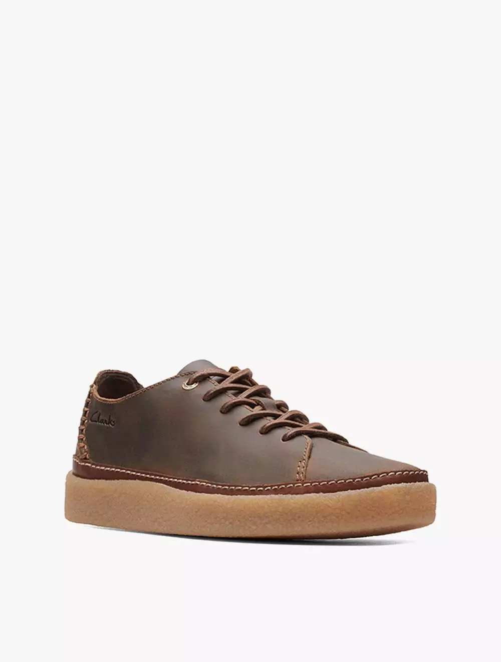 Clarks Oakpark Low Beeswax Leather