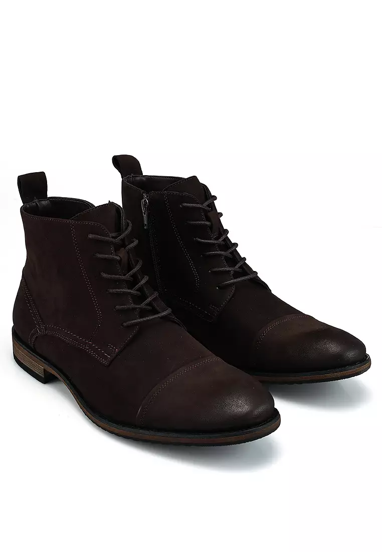 Waldramm-U Lace Up Ankle Boots