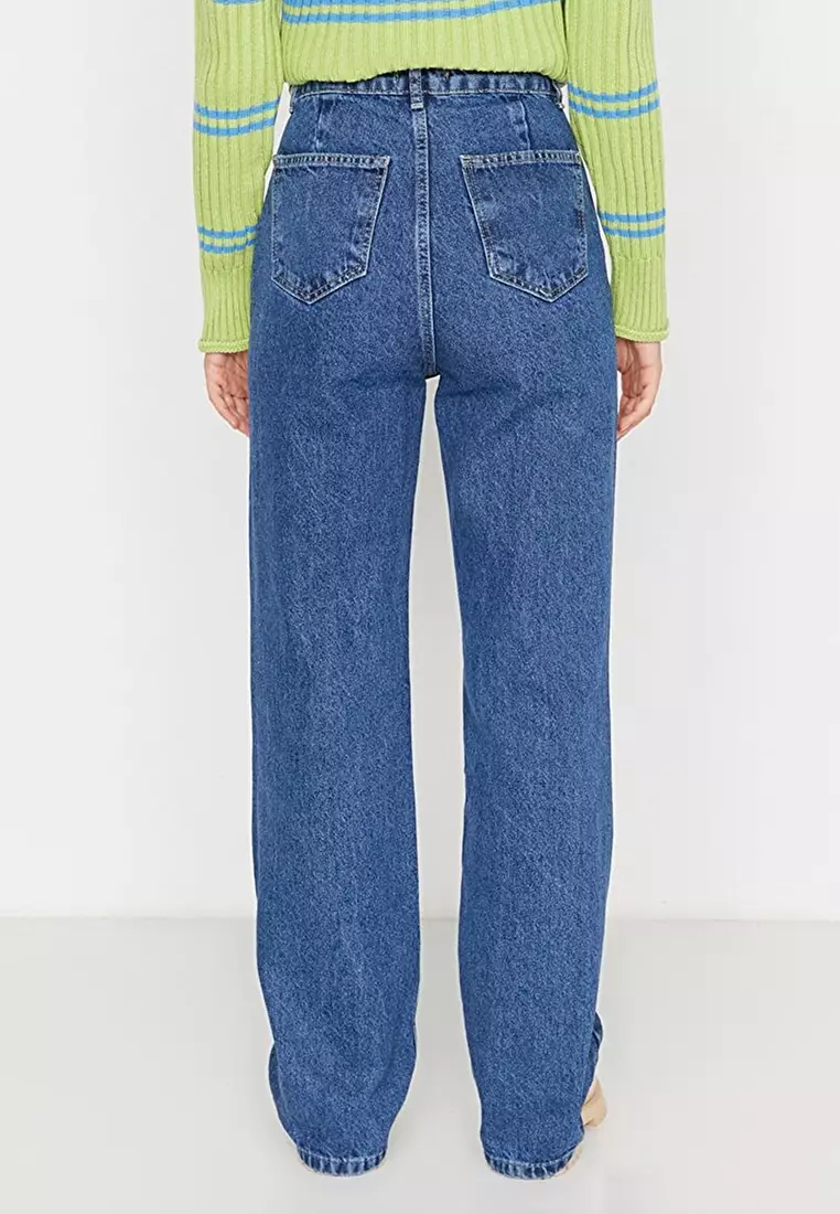 Buy Trendyol Wide Legged Jeans 2024 Online ZALORA Philippines