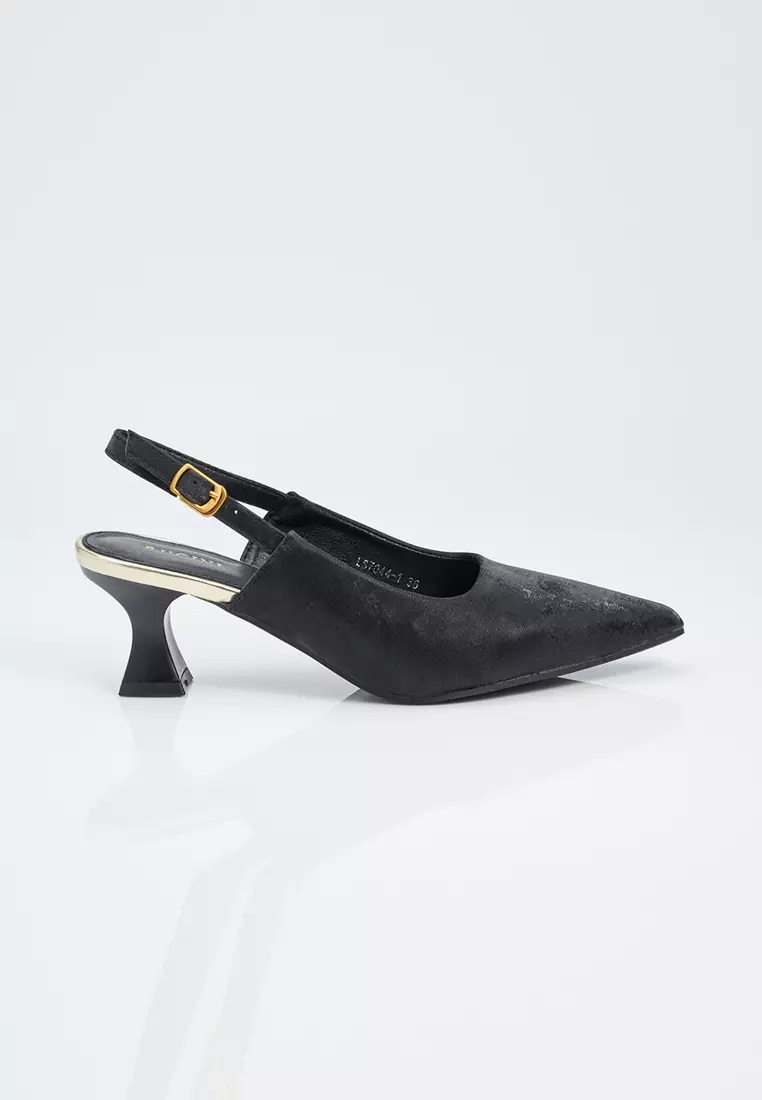 Discount on Rucini  shoes - SKU: Rucini Ladies Block-Heeled Slingback Pumps