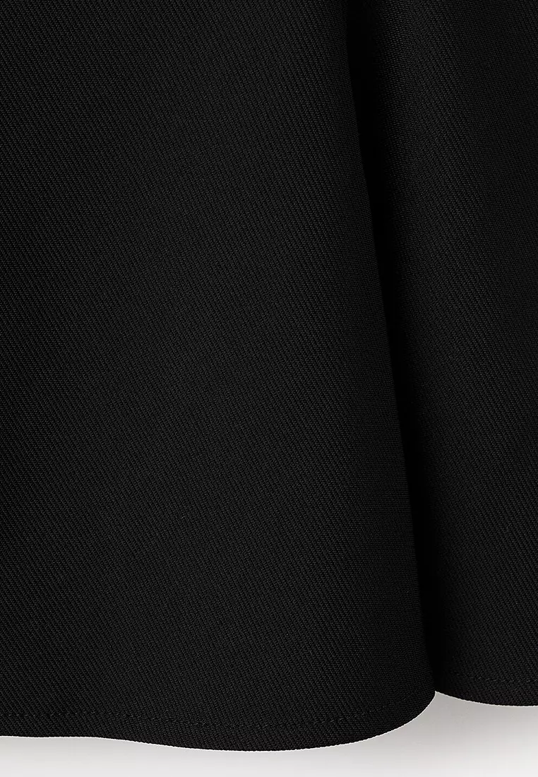 Strapless Peplum Top