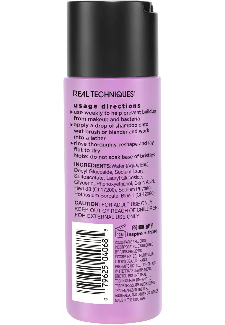 Real Techniques 4068 Brush & Sponge Cleansing Gel 118ml