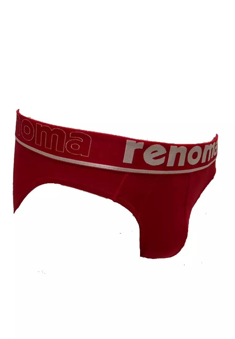 Jual Renoma Renoma Ultra Soft Mini Brief 8782 Merah Hitam - Celana