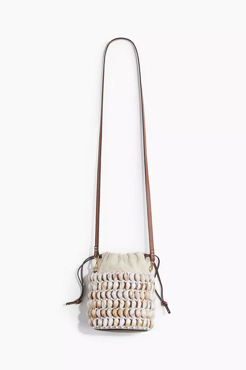 Crossbody bucket bag