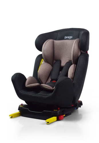 Prego black and multi and brown Prego Optus ISOFIX Child Safety Car Seat (0-25kg) 5D5AEES2CC7BD9GS_1