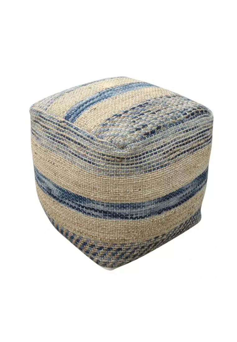 Buy FURNY MATTER Lola Handcrafted Boho Fabric Pouf Online ZALORA Malaysia